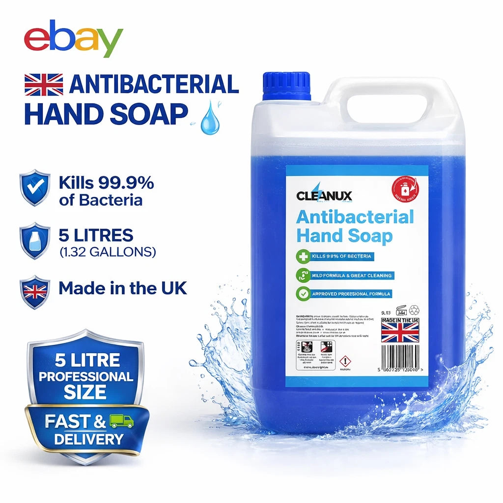 Cleanux Anti Bacterial Hand Soap- 5L