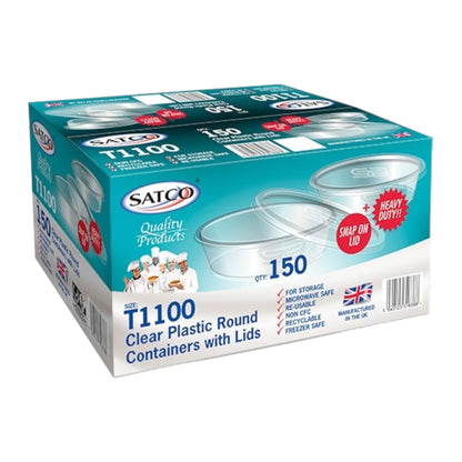 Satco Heavy Duty Sauce Cups with Lids