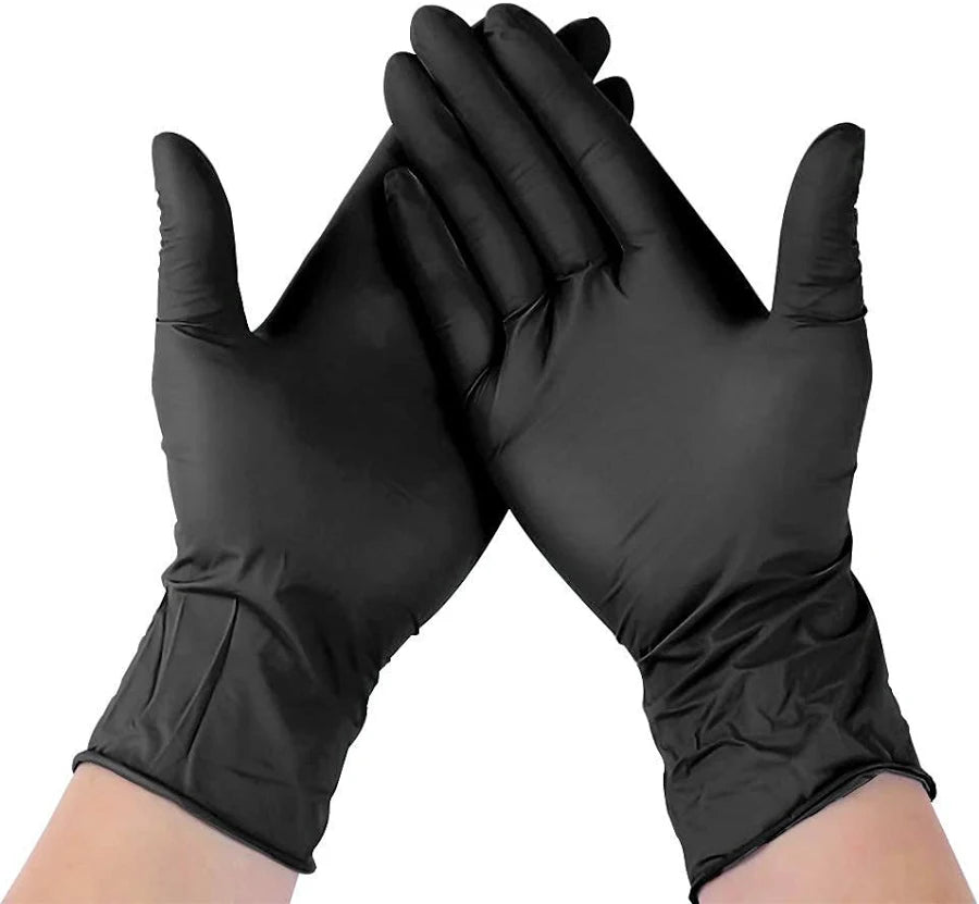 Black Nitrile Gloves – Powder-Free, Durable, and Skin-Friendly