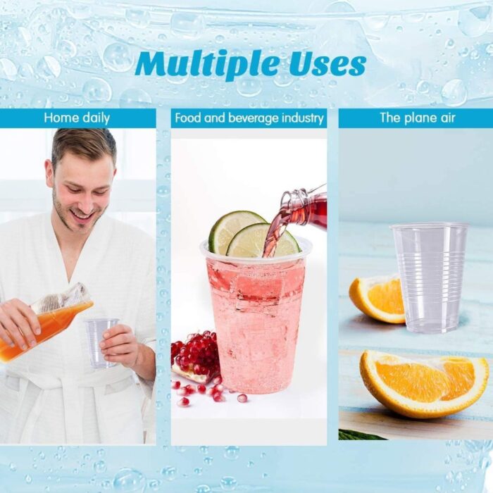 7oz Plastic Water Cups - Image 3