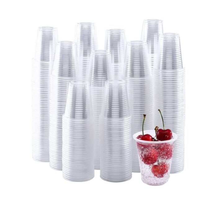 7oz Plastic Water Cups - Image 1