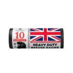 Apollo Black Bin Bag Roll (10x30)