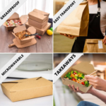 Takeaway No.3 Paper Kraft Food Box (2041ML/69OZ) - Image 5