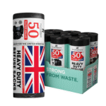 BB Black Bin Bag Roll (10x50)