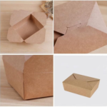 Takeaway No.4 Paper Kraft Food Box (2800ml/94OZ) - Image 4