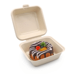 B6 Bagasse Meal Box - 6 x 6 - Image 3