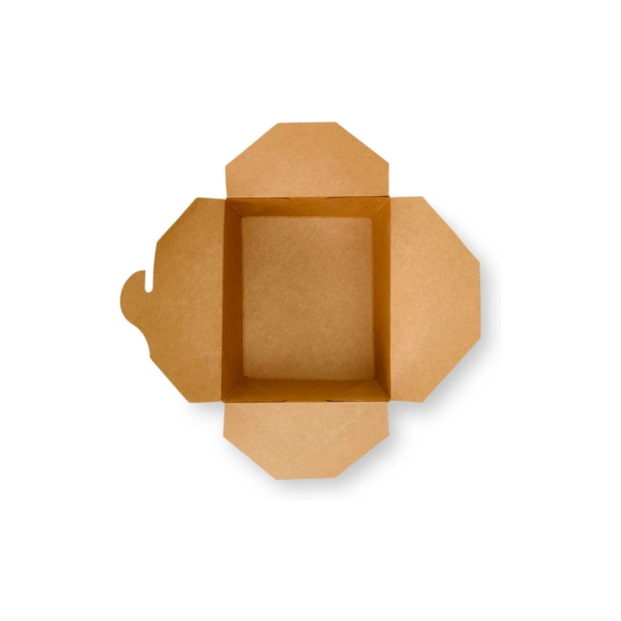 Takeaway No.1 Paper Kraft Food Box (769ml/26oz) - Image 3