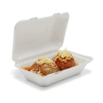 B9 Bagasse Meal Box - 9 x 9 - Image 3
