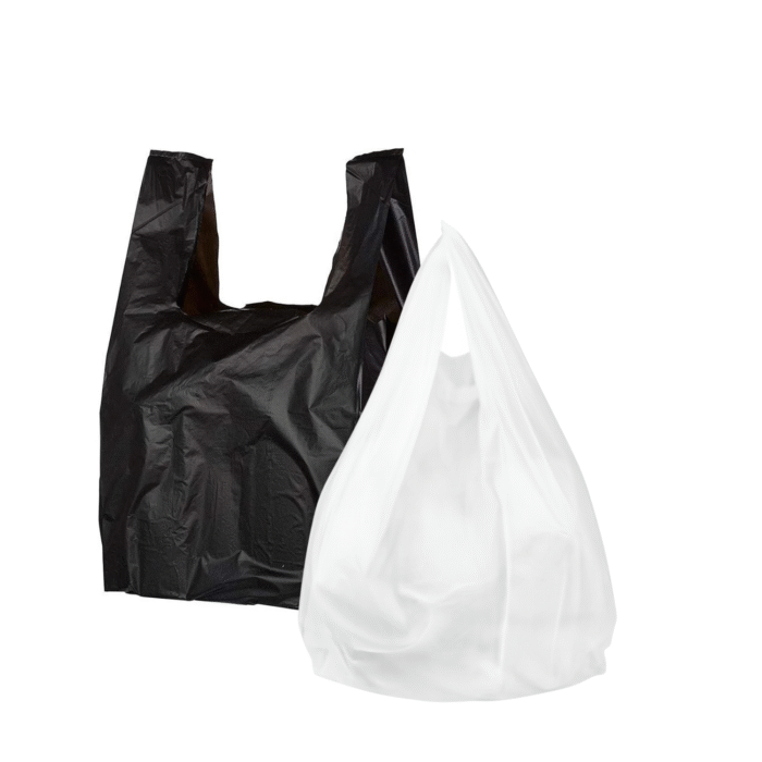 TP Bottle Bag Black 8x13x18'' - Image 2