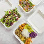 HB10 Bagasse Burger Box White (10x10”) - Image 5