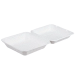 HB9 Bagasse Burger Box White (9x9”) - Image 5