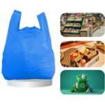 Blue TOMMY Medium Carrier Bags 11X17X21'' - Image 4
