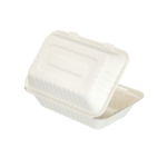 Bagasse Clamshell Box BHB10 (9x6") - Image 2