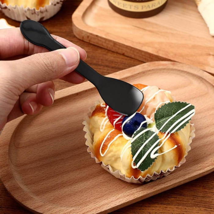 HEAVY-DUTY BLACK SPOONS X 1000PCS - Image 4