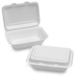Bagasse Clamshell Box BHB9 (7x5") - Image 3