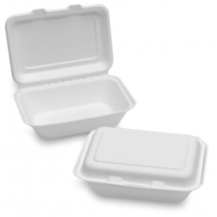 Bagasse Clamshell Box BHB9 (7x5") - Image 3