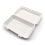 Bagasse F+C Box Large White (324x155x60mm/12.75x6x2.5”) - Image 3