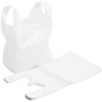 White T-Shirt Carrier Bags 10x15x18'' - Image 4