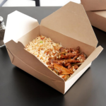 Takeaway No.3 Paper Kraft Food Box (2041ML/69OZ) - Image 4