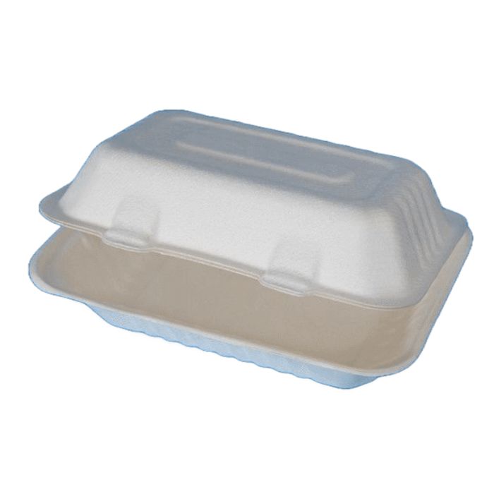 B10 Bagasse Meal Box - 10 x 10 - Image 1