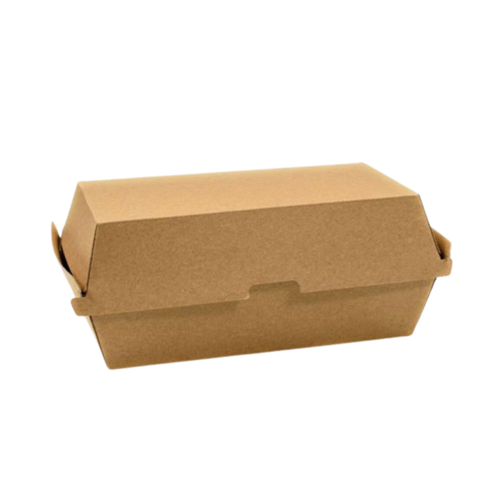 BB10 Kraft Burger Box - Image 1