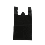 Black T-Shirt Carrier Bags 10x15x18''