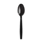 HEAVY-DUTY BLACK SPOONS X 1000PCS