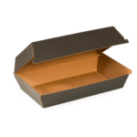 EP10 Corrugate Burger Box Black