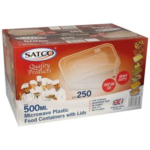 Satco C500ml Microwave Container with Lids
