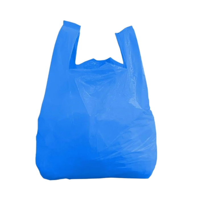Blue TOMMY Medium Carrier Bags 11X17X21'' - Image 1
