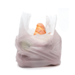 White T-Shirt Carrier Bags 10x15x18''