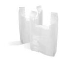 White TOMMY Medium Carrier Bags 11X17X21'' - Image 3
