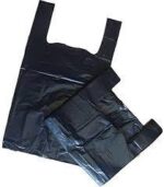 Black Jumbo Carrier Bag 12x18x23'' - Image 4