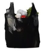 Black Jumbo Carrier Bag 12x18x23'' - Image 5